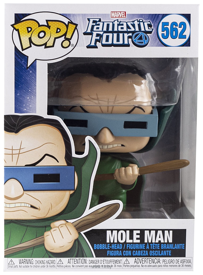 Фотографии Funko POP! Bobble: Marvel: Fantastic Four: Mole Man 44990