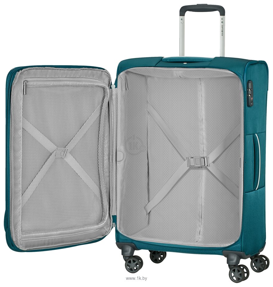 Фотографии Samsonite Popsoda Teal 78 см (4 колеса)