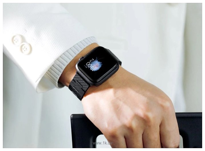 Фотографии Pitaka Carbon Fiber Watch Band для Apple Watch (42/44/45 мм, retro)