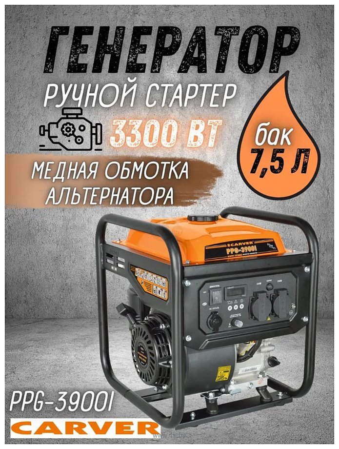 Фотографии Carver PPG-3900I