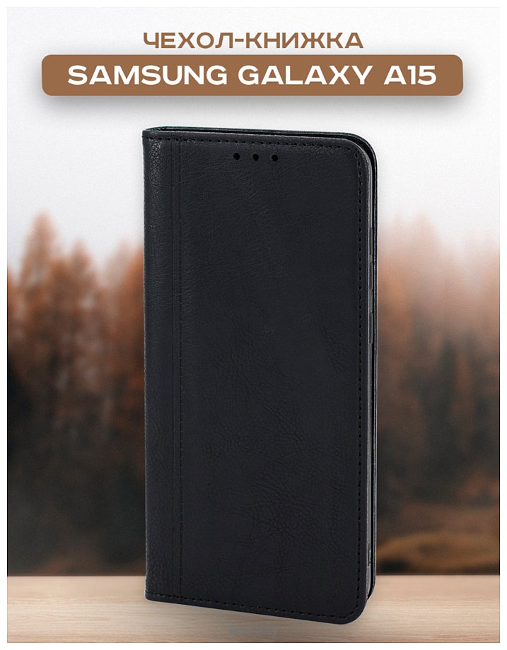 Фотографии Case Book для Galaxy A15 (черный)