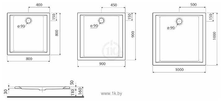 Фотографии Kolo Pacyfik 100x100 XBK0710+SN6