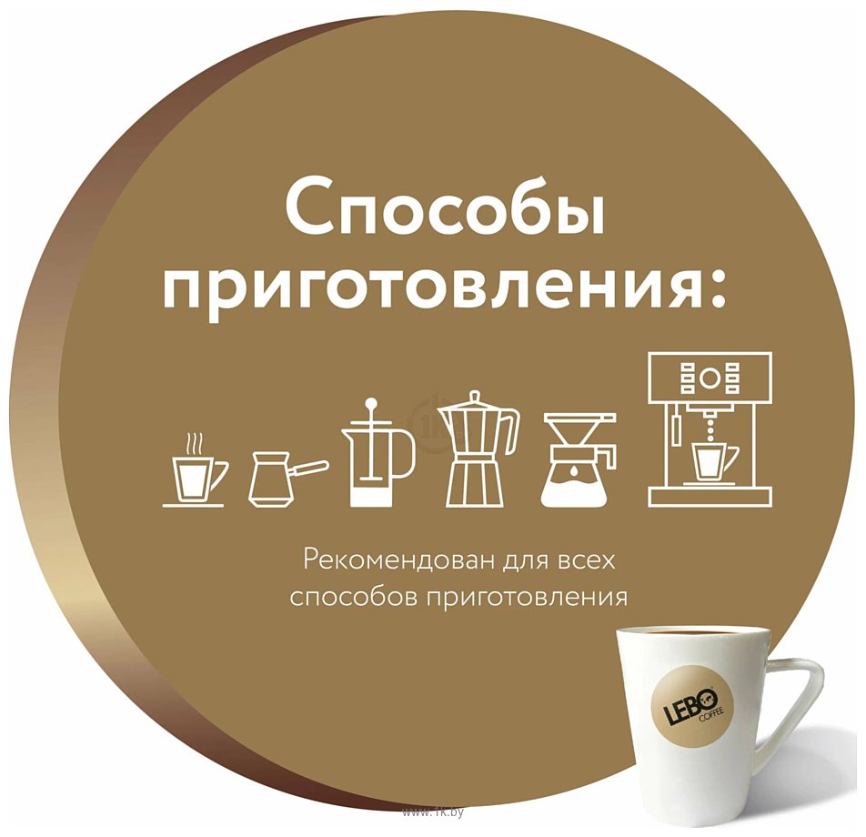 Фотографии LEBO Coffee Extra Арабика зерновой 1 кг