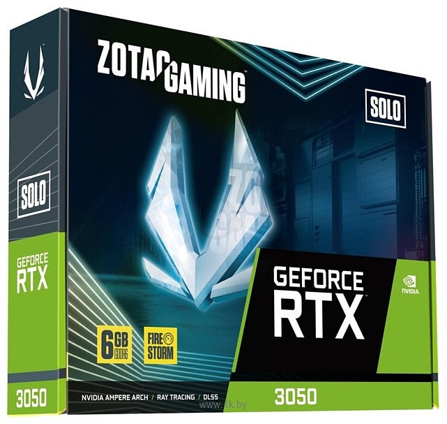 Фотографии ZOTAC GeForce RTX 3050 6GB Solo (ZT-A30510G-10L)