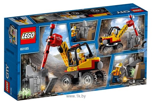 Фотографии LEGO City 60185 Трактор для горных работ