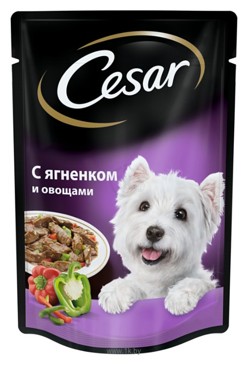 Фотографии Cesar (0.1 кг) 24 шт. С ягненком и овощами