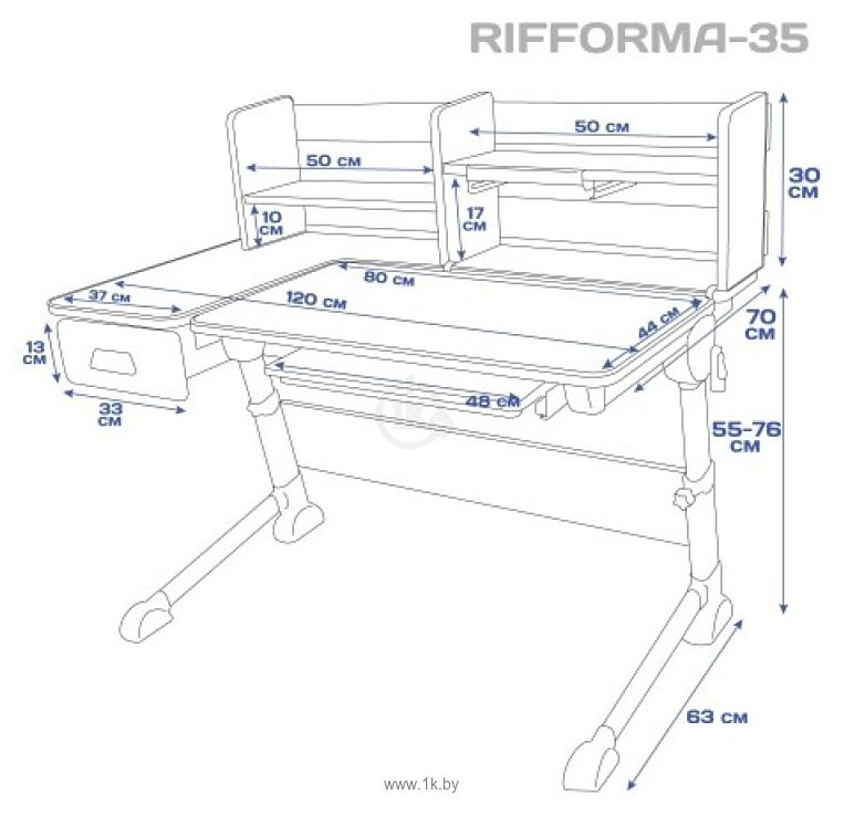 Фотографии Rifforma Comfort-35 (голубой)