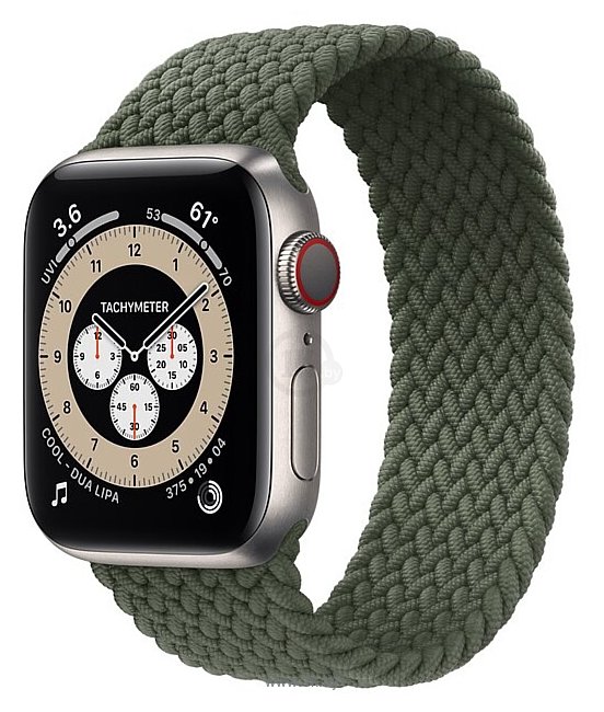 Фотографии Apple Watch Edition Series 6 GPS + Cellular 40mm Titanium Case with Braided Solo Loop