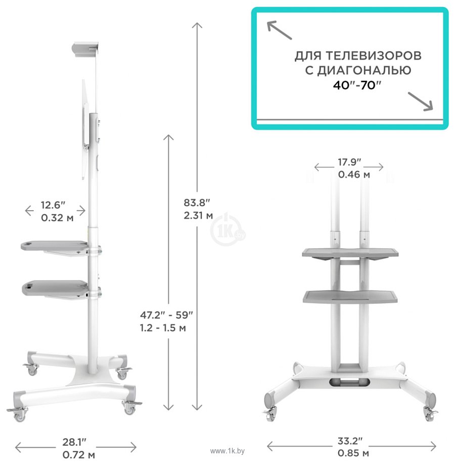 Фотографии Onkron TS1552 (белый)