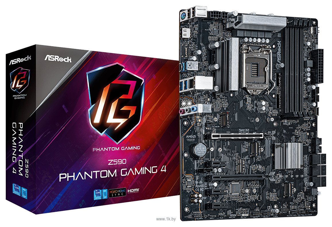 Фотографии ASRock Z590 PHANTOM GAMING 4