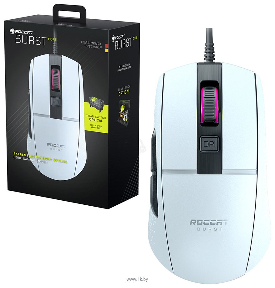 Фотографии Roccat Burst Core white