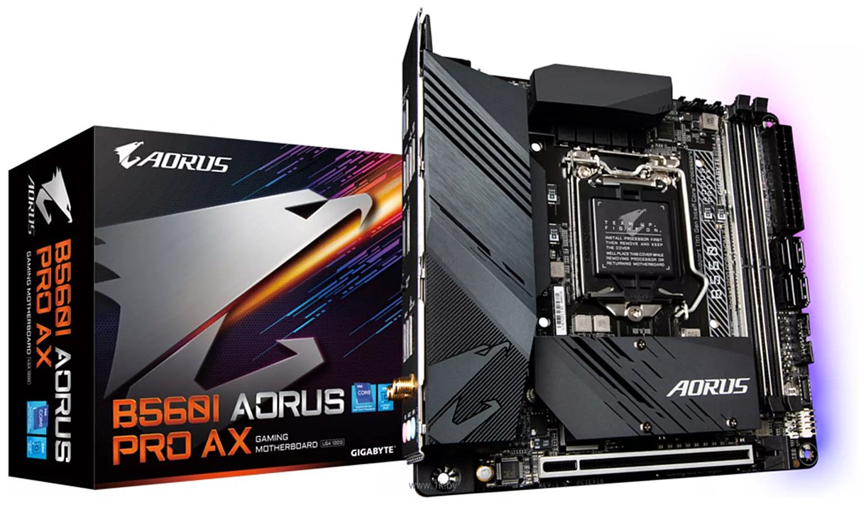 Фотографии Gigabyte Aorus B560I Pro AX (rev. 1.0)