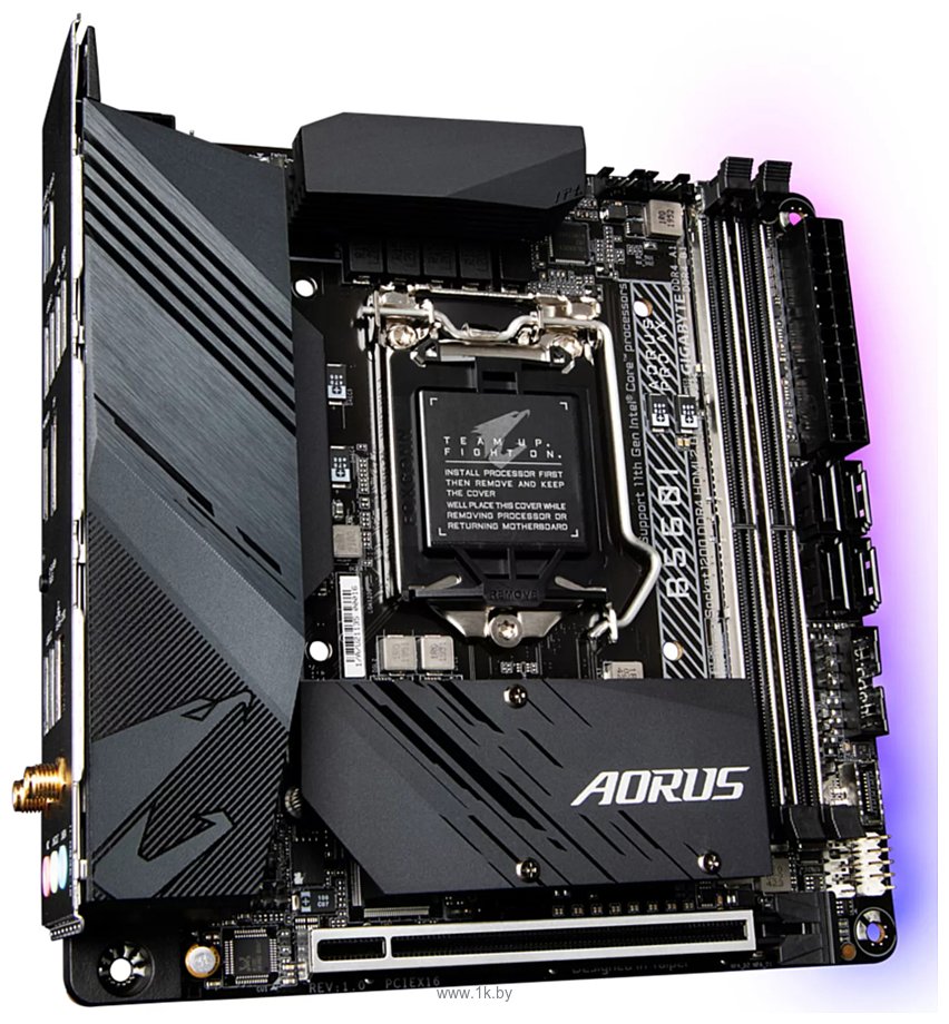 Фотографии Gigabyte Aorus B560I Pro AX (rev. 1.0)