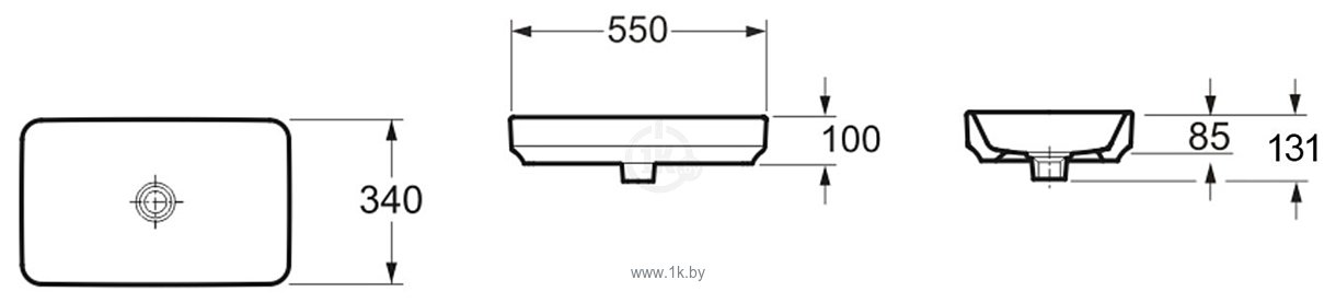 Фотографии Lavinia Boho Bathroom Sink Slim 33311004