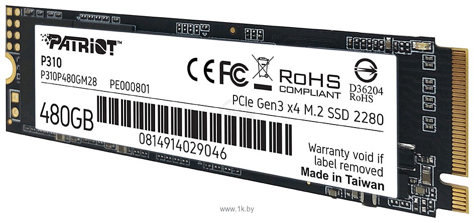 Фотографии Patriot P310 480GB P310P480GM28