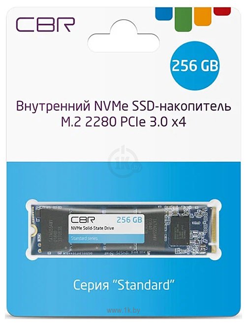 Фотографии CBR Standard 256GB SSD-256GB-M.2-ST22