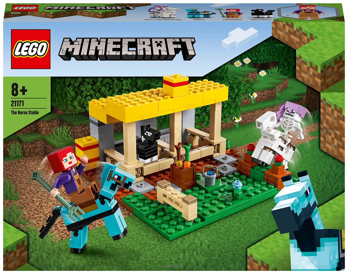 Фотографии LEGO Minecraft 21171 Конюшня