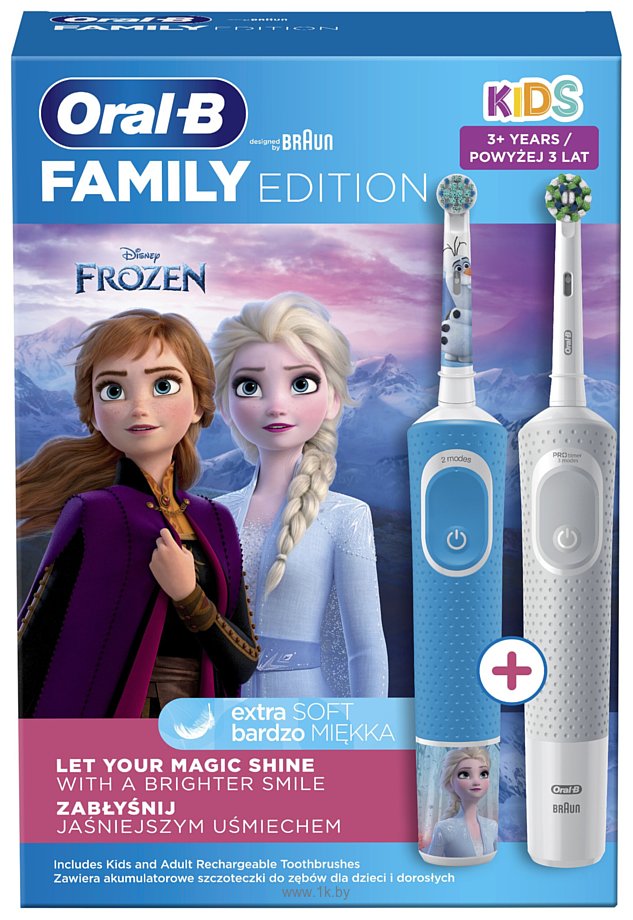 Фотографии Oral-B D100 Kids Frozen + D103