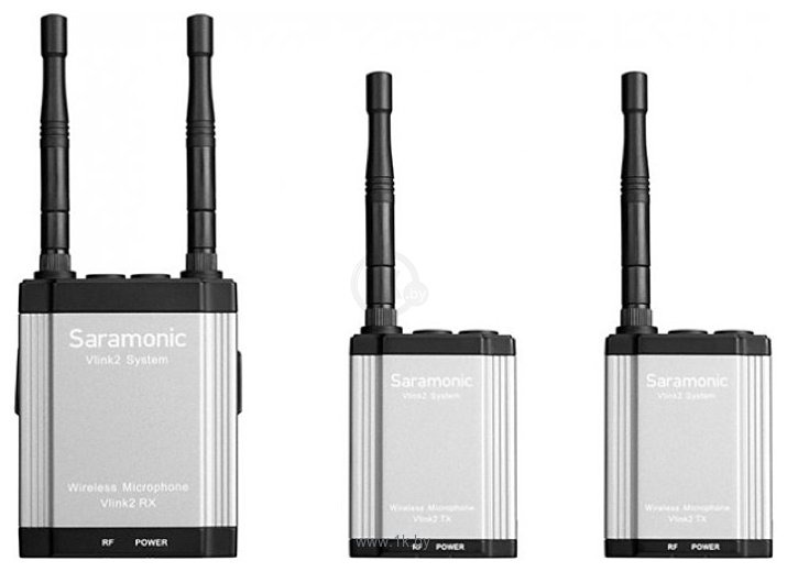 Фотографии Saramonic Vlink 2 Kit 2 (TX+TX+RX)