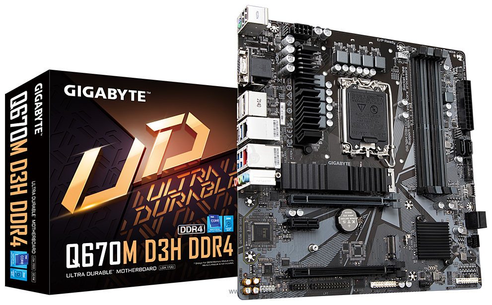 Фотографии Gigabyte Q670M D3H DDR4 (rev. 1.0)