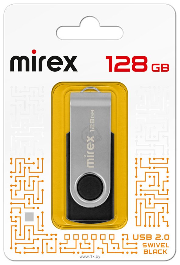 Фотографии Mirex Color Blade Swivel Rubber 2.0 128GB