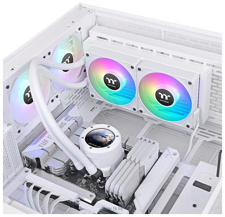 Фотографии Thermaltake TH240 V2 Ultra EX ARGB Snow Edition CL-W425-PL12SW-A