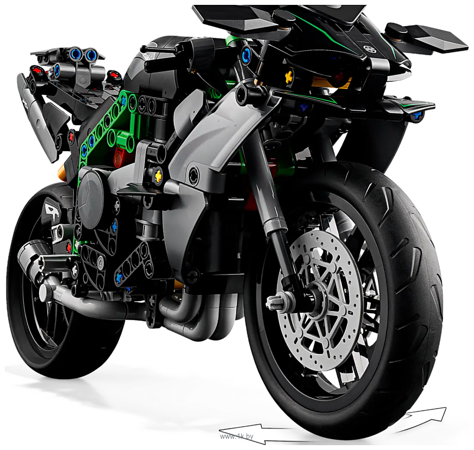 Фотографии LEGO Technic 42170 Мотоцикл Kawasaki Ninja H2R