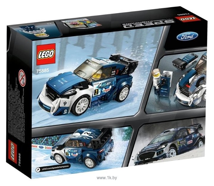 Фотографии LEGO Speed Champions 75885 Ford Fiesta M-Sport WRC