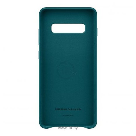 Фотографии Samsung Leather Cover для Samsung Galaxy S10 Plus (зеленый)