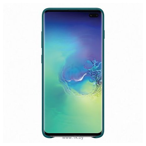 Фотографии Samsung Leather Cover для Samsung Galaxy S10 Plus (зеленый)