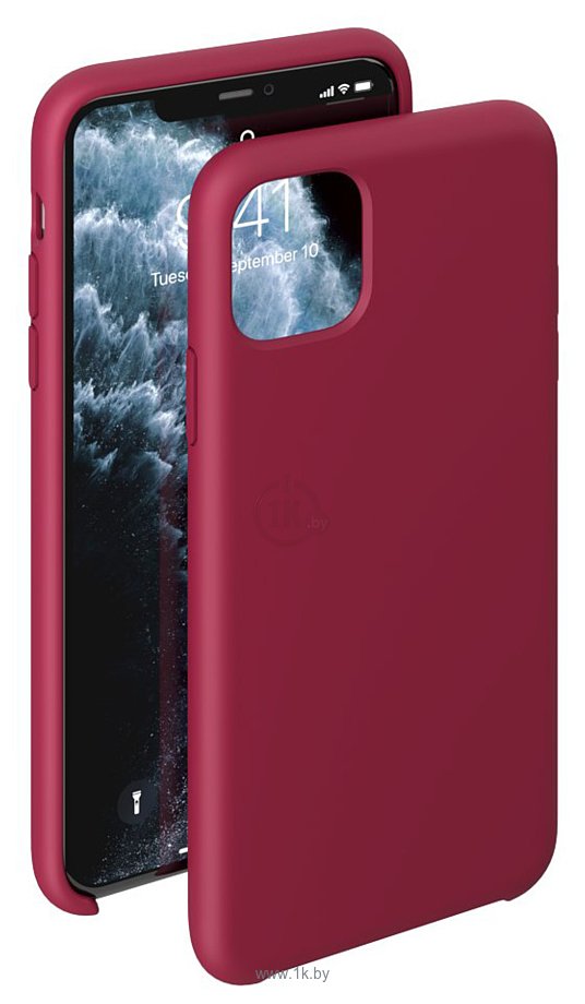 Фотографии Deppa Liquid Silicone Case для Apple iPhone 11 Pro (красный)