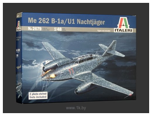 Фотографии Italeri 2679 Messerschmitt Me 262 B 1A / U1