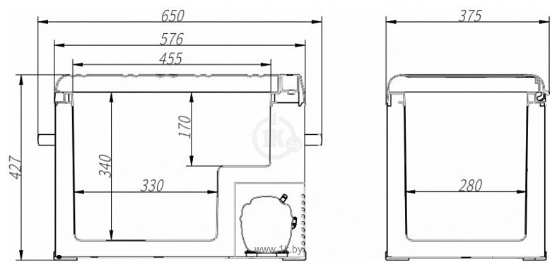 Фотографии Alpicool C40 (без адаптера 220В)