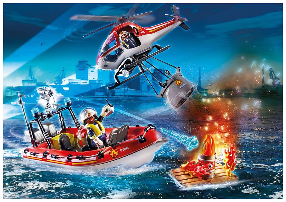 Фотографии Playmobil PM70335 Пожарно-спасательная миссия