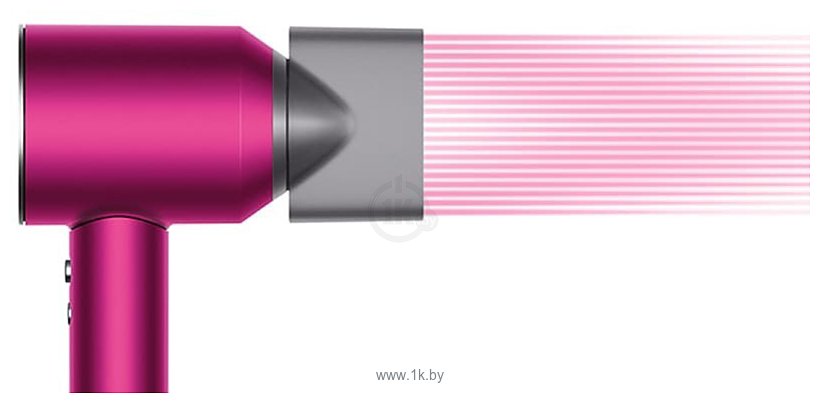 Фотографии Dyson HD08 Supersonic (фуксия/серебристый)