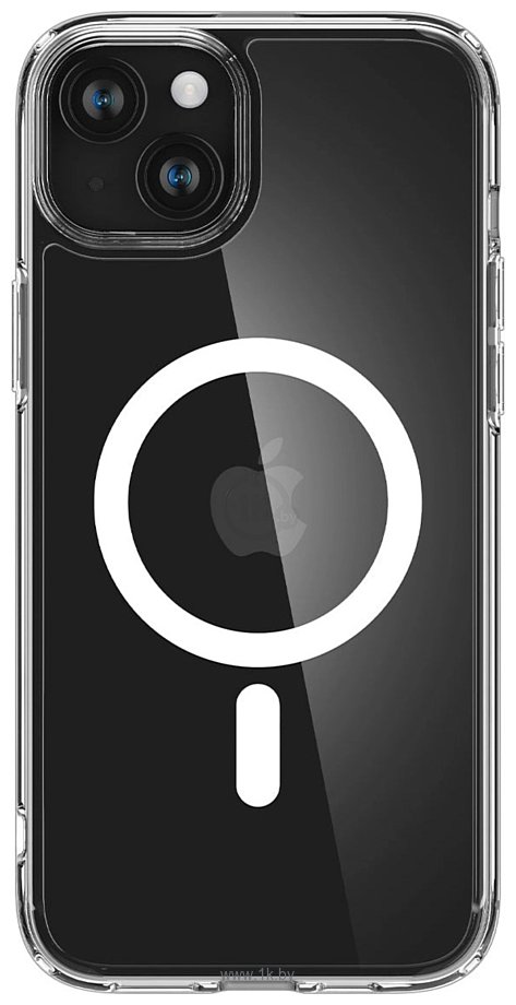 Фотографии Spigen Ultra Hybrid (MagFit) для iPhone 15 ACS06802 (белый)