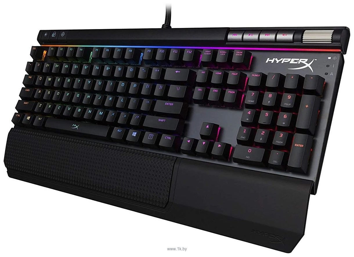 Фотографии HyperX Alloy Elite RGB Cherry MX Blue (без кириллицы)