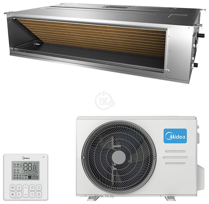 Фотографии Midea Inverter MTI-1F-P/MO-N8 MTI-24HW1FNXP(GA)/MOX430U-24HFN8-Q(GA)