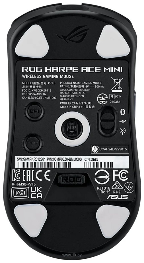 Фотографии ASUS ROG Harpe Ace Mini black