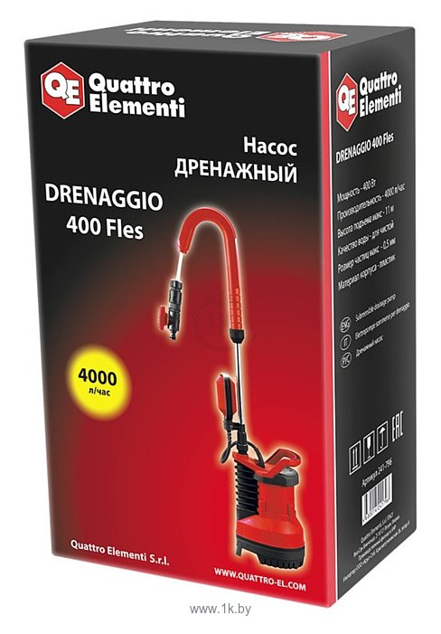 Фотографии Quattro Elementi Drenaggio 400 Fles