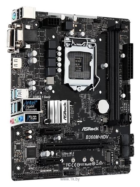 Фотографии ASRock B360M-HDV