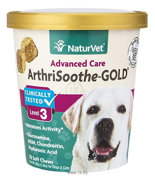 Фотографии NaturVet ArthriSoothe-GOLD Advanced Care Soft Chews (Level 3)