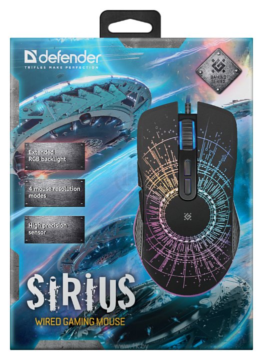 Фотографии Defender Sirius GM-660L black USB