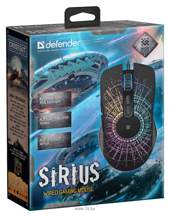 Фотографии Defender Sirius GM-660L black USB