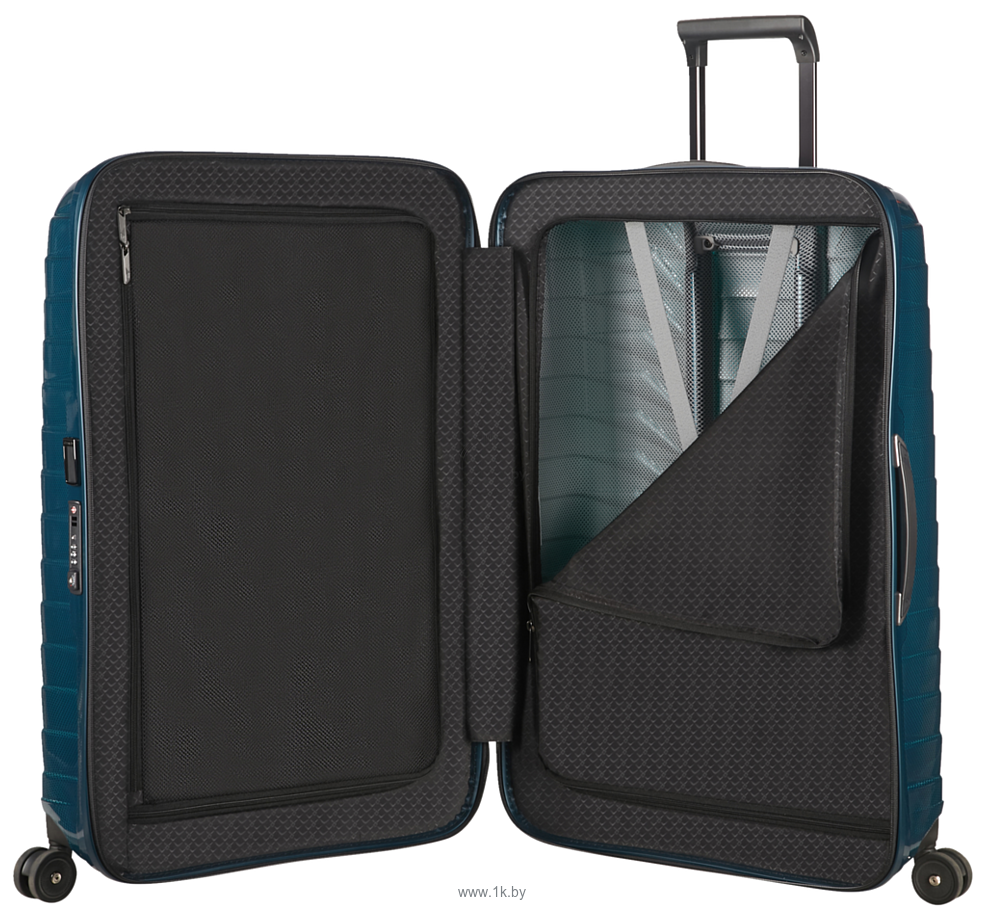 Фотографии Samsonite Proxis Petrol Blue 69 см