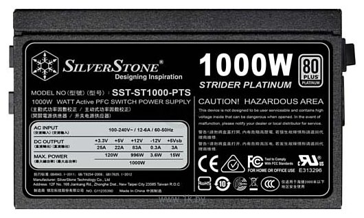 Фотографии SilverStone ST1000-PTS