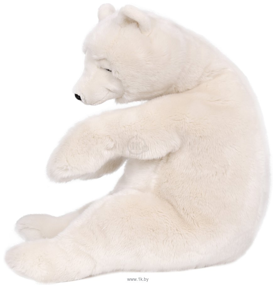 Фотографии Hansa Сreation Белый медведь спящий 5116 (75 см)