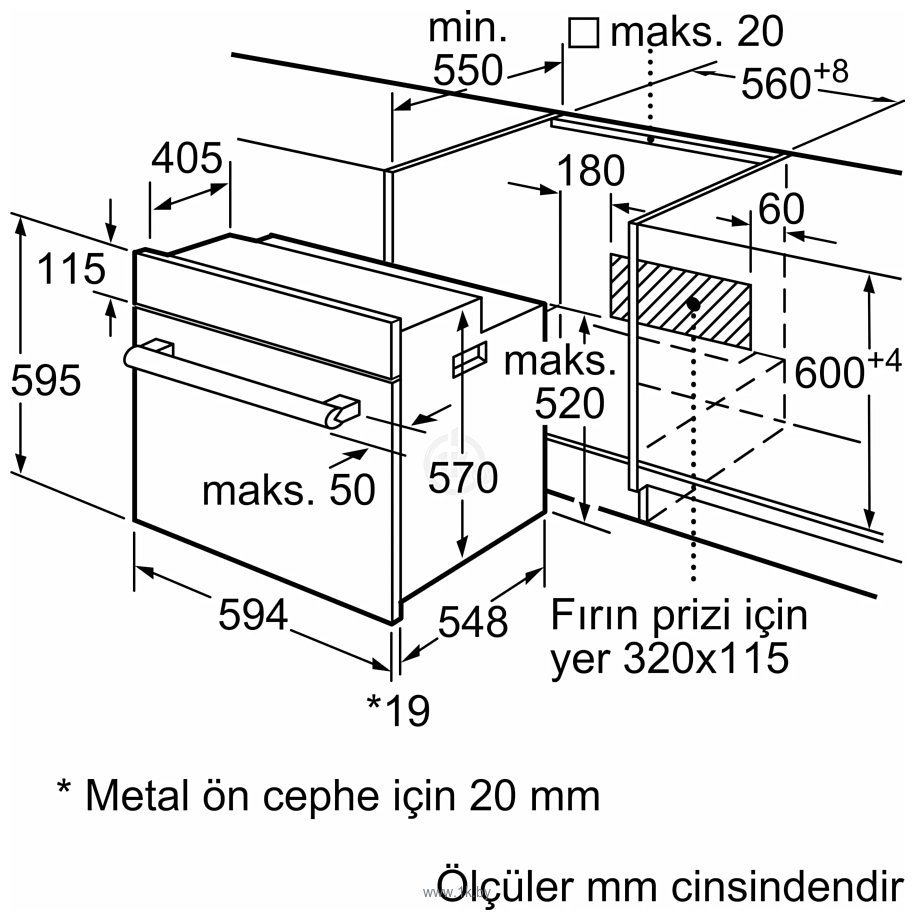 Фотографии Bosch Serie 4 HBF534EB0T