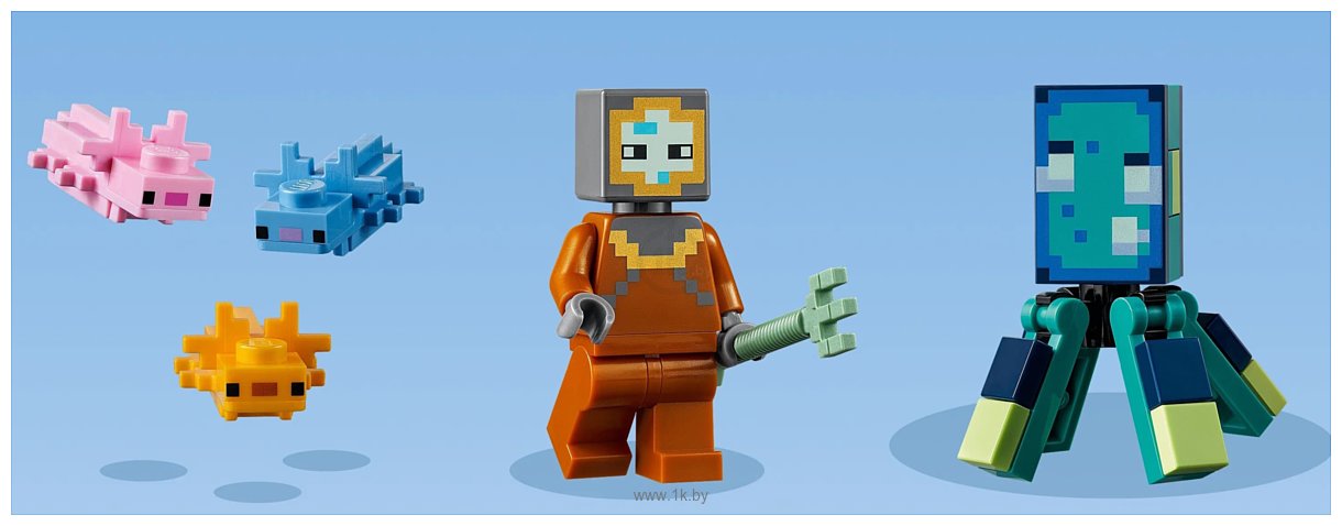 Фотографии LEGO Minecraft 21180 Битва со стражем