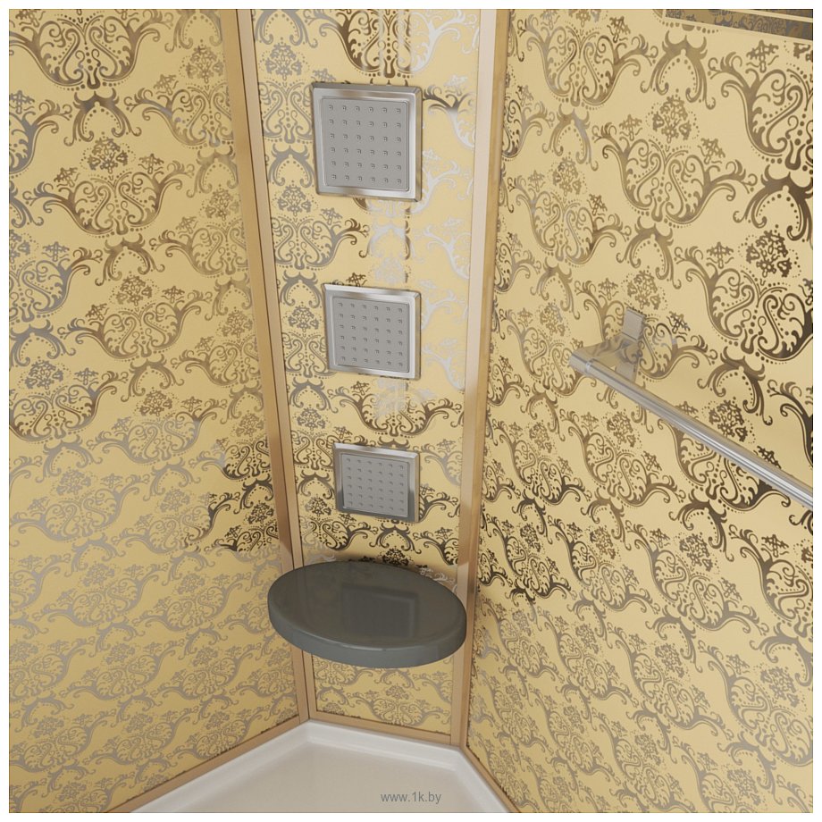 Фотографии Niagara NG-7711GR 90x120x220 (прозрачное стекло, правая)